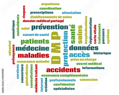 Logo dossier médical partagé.