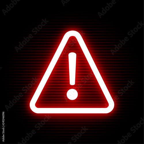 exclamation alarm symbol