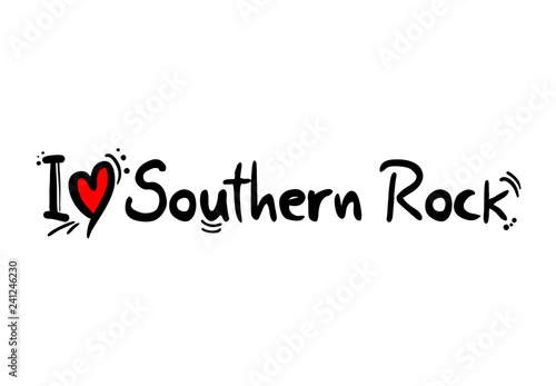 Southern Rock music style love