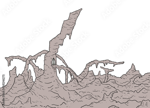 fantasy underworld location