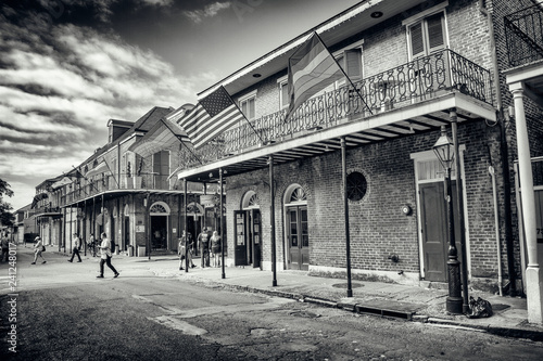Fototapeta Naklejka Na Ścianę i Meble -  French Quarter (Quartiere Francese), New Orleans (USA)