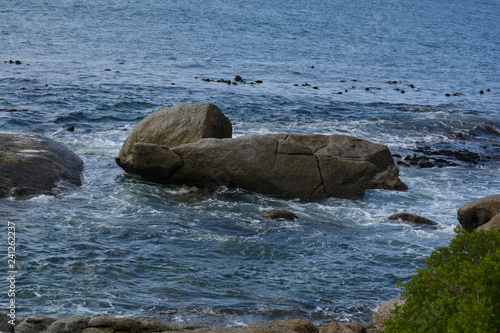 South African Coast Seascape Rock