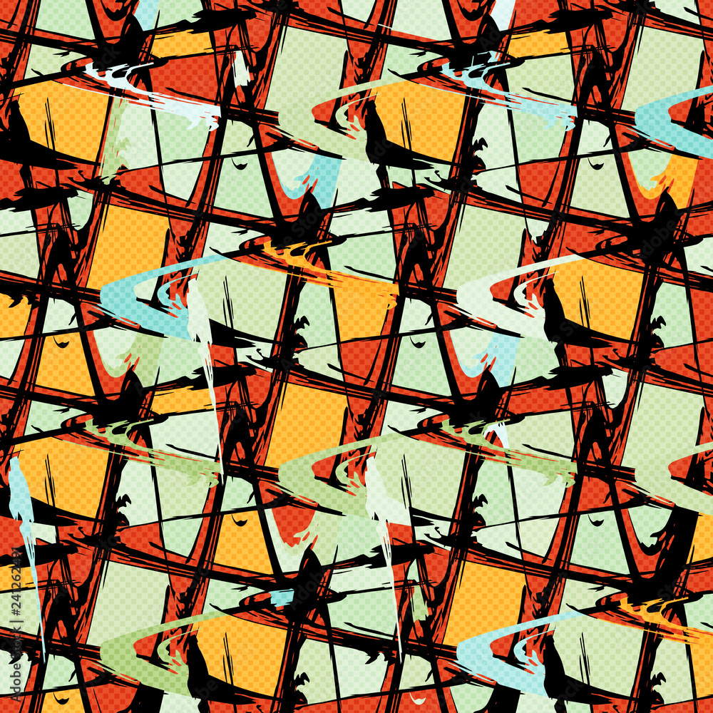 Beautiful abstract graffiti spots illustration of grunge texture Beautiful abstract graffiti spots illustration of grunge texture