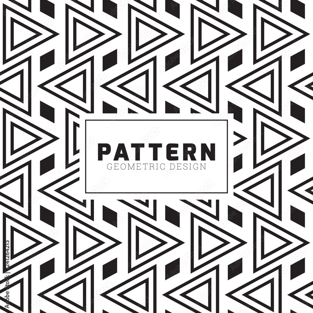 Geometric Seamless Pattern Vector Geometric Seamless Pattern Vector