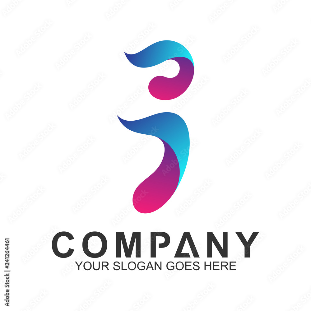 people letter i logo design template people letter i logo design template