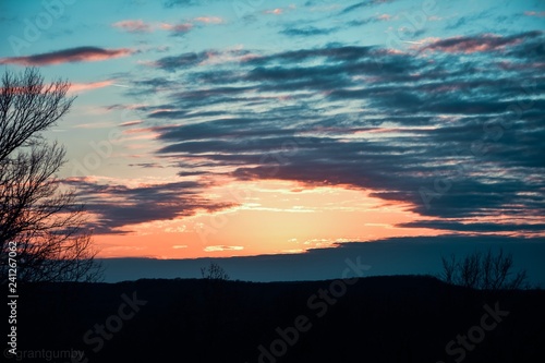 Dark Horizon Sunset