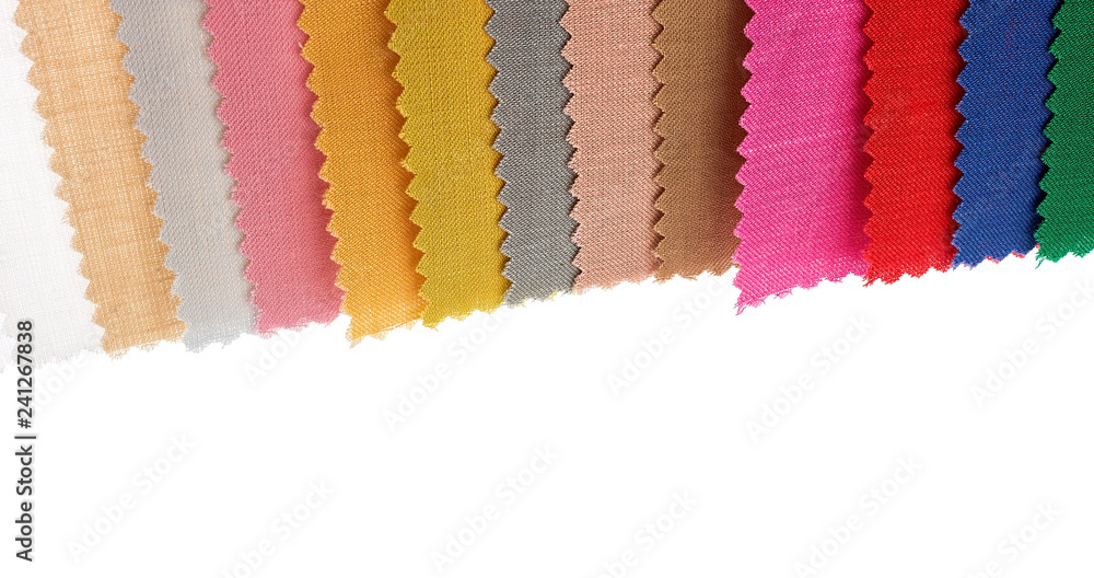 Fabric color card