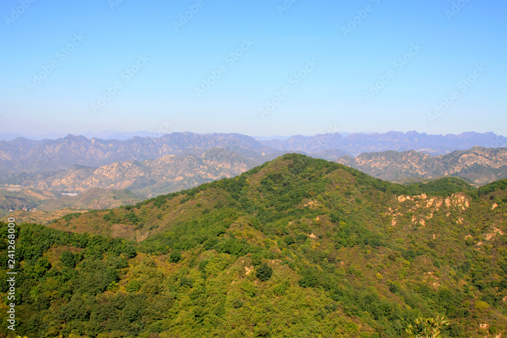 Fototapeta premium mountain scenery is in a geological park