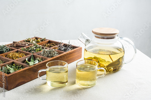 Quadro su tela Chinese Health Flower Tea / Houttuynia Tea