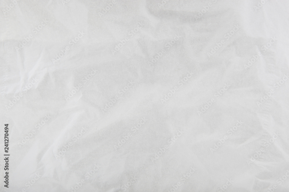 Texture Of Crumpled White Paper