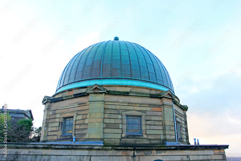 Edinburgh city observatory, Edinburgh, UK.