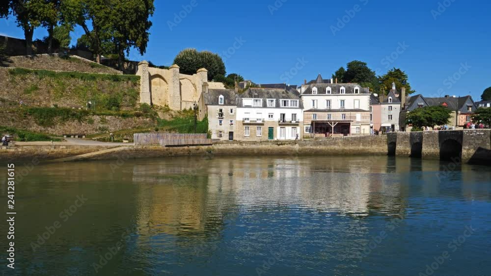 Saint Goustan, Morbihan, Brittany, France. The traditional harbor of Saint Goustan Saint Goustan, Morbihan, Brittany, France. The traditional harbor of Saint Goustan