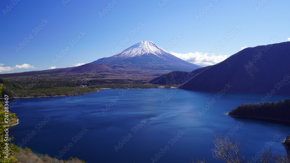 富士山　本栖湖　千円札の富士山