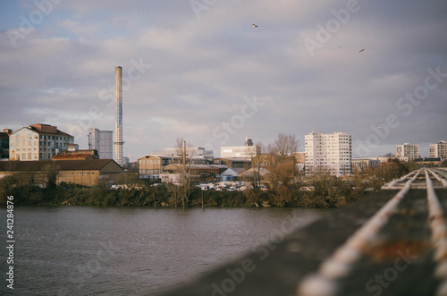Nantes - cheminée industrie