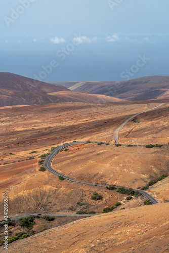 View of the Valle de Santa Ines from the Mirador de Morro Velosa, Fuerteventura © Dmytro Surkov