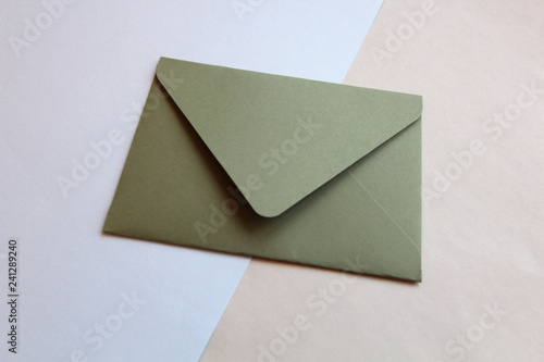 Envelope color paper background © Ангелина
