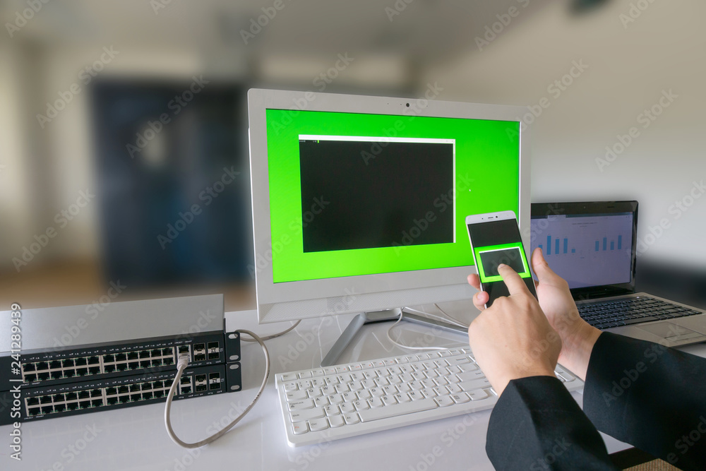 Network Admin Computer Setup Network administrator config network switch setup from PC all in one in ...