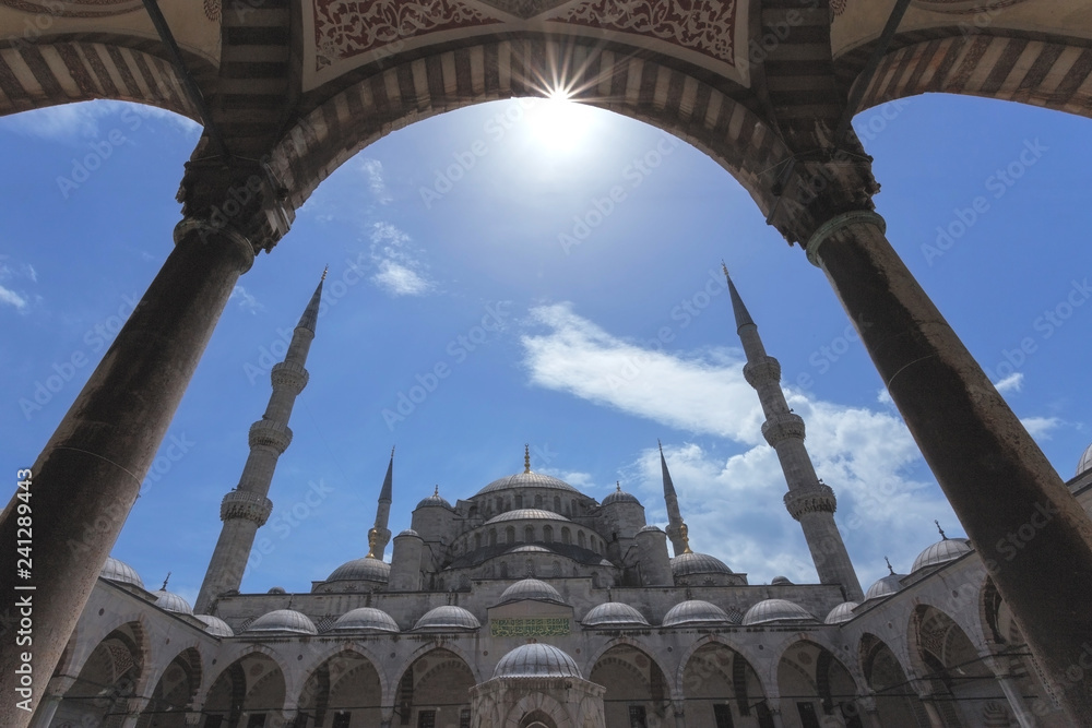 Fototapeta premium Blue Mosque in Istanbul, Turkey