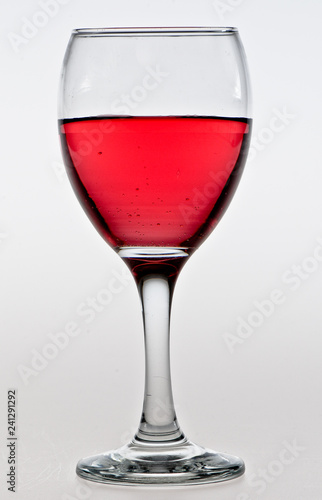 glass of red wine