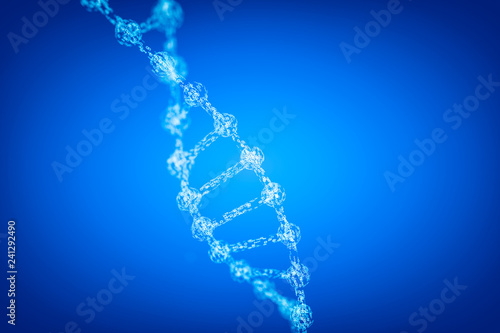 DNA ,3D RENDER