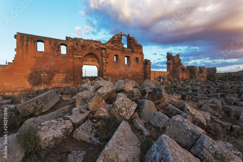 Ruin of first university in Turkey.