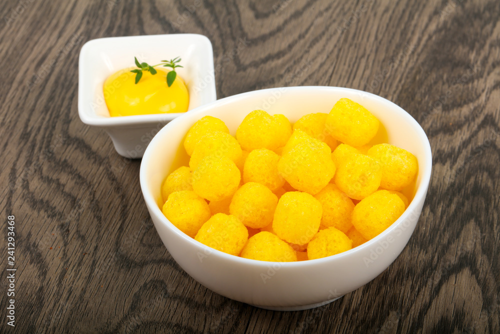 Cheese corn balls