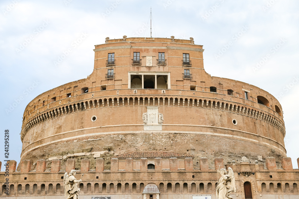 Mausoleum of Hadrian - Castel Sant Angelo in Rome, Italy