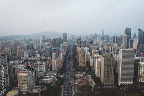 cityscape in the guangzhou china © jimmyan8511