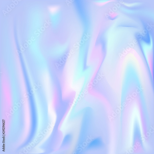 Holographic foil. Abstract wallpaper background. Hologram texture. Premium quality.  Modern vector design.