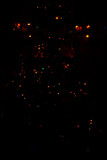Unfocused Christmas lights lights Bokee Christmas tree background
