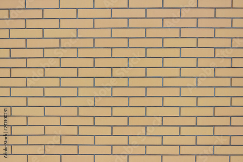 Background from brown brickwork, shabby texture of background