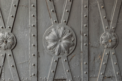 detail of an old door