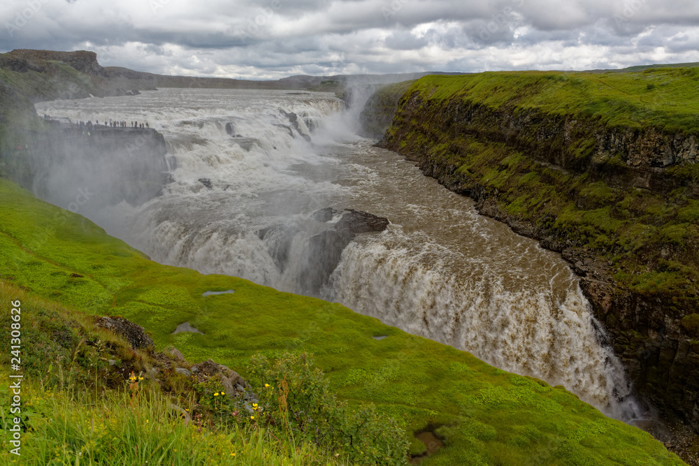 Gullfoss - Waterfall in Iceland (Golden Circle) Gullfoss - Waterfall in Iceland (Golden Circle)