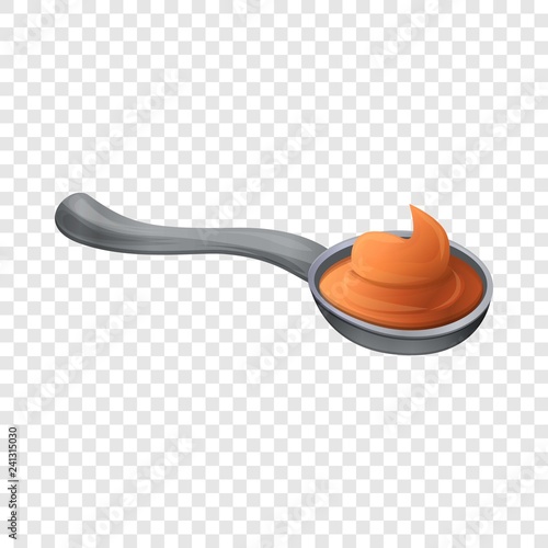 Spoon of butter icon. Cartoon of spoon of butter vector icon for web design for web design