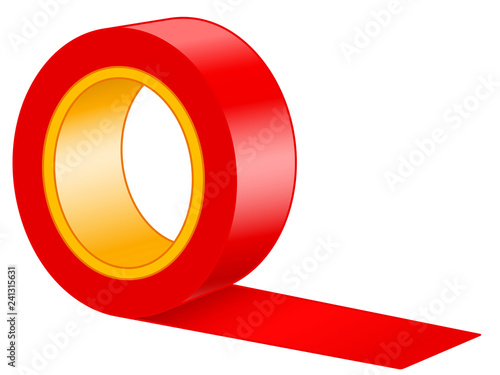 Ribbon roll illustration