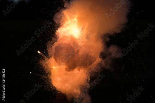 Explosion Knallkörper