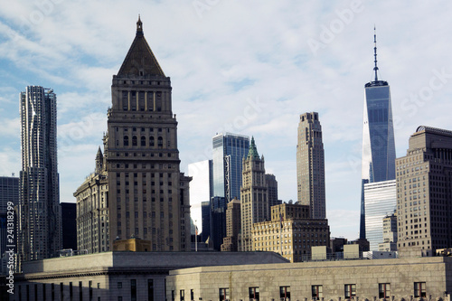 Rare view of Manhattan, New york city © CoolimagesCo