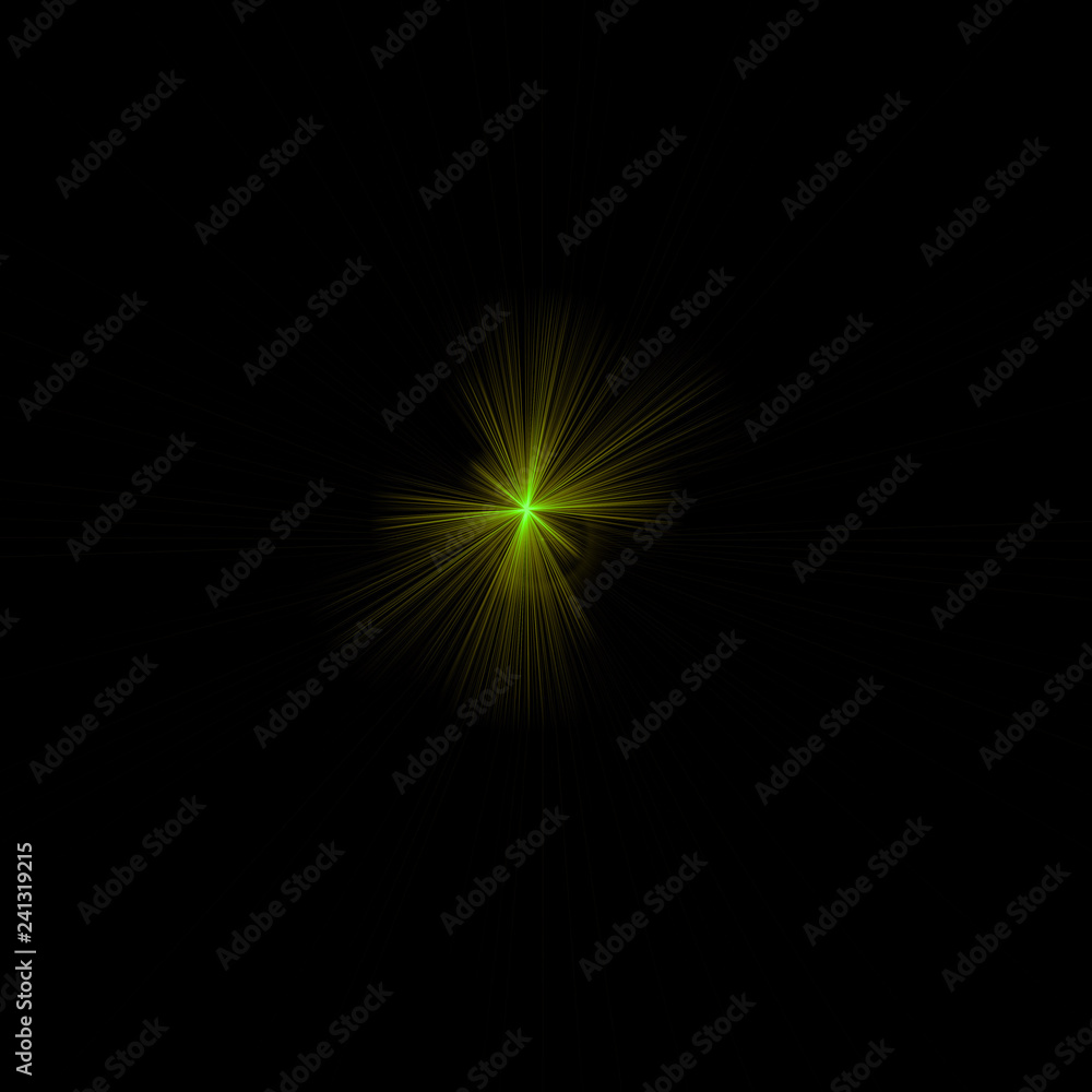 Isolated realistic lens flare visual effect on black night background. Space star. Isolated realistic lens flare visual effect on black night background. Space star.