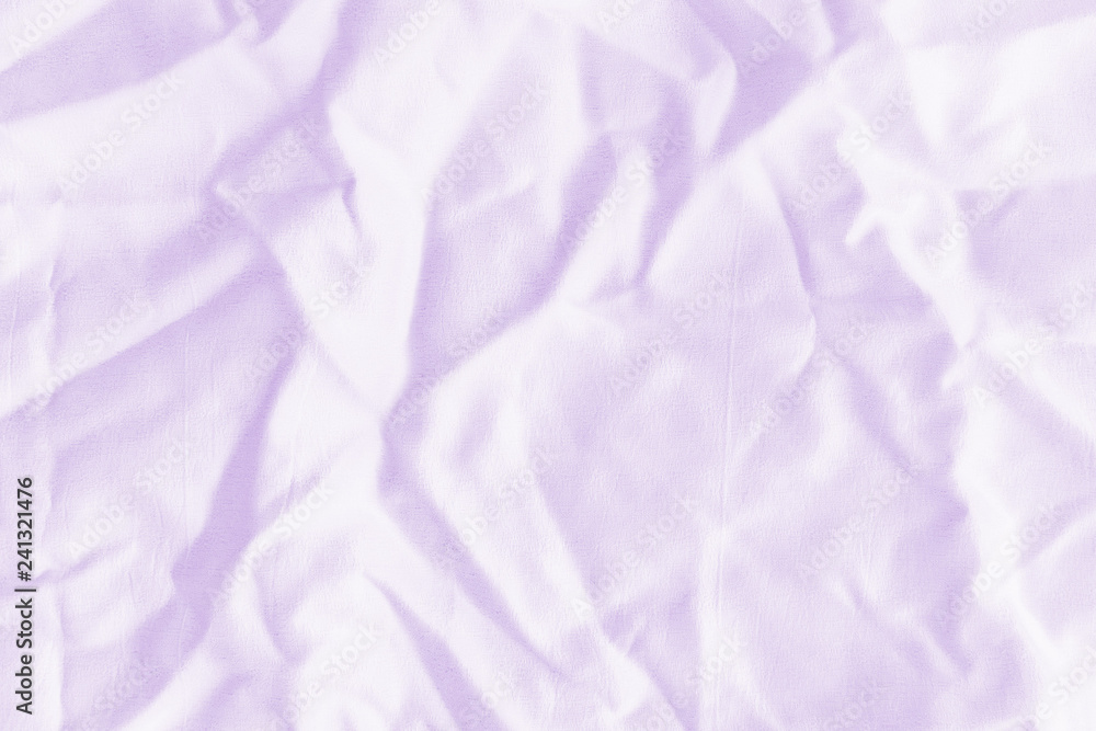 Obraz premium Elegant violet textile background. Silk cloth texture. Fabric pattern.