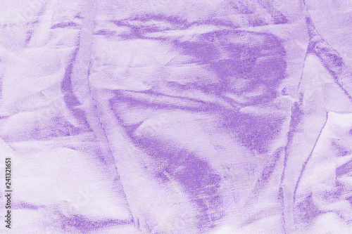 Elegant violet textile background. Silk cloth texture. Fabric pattern.