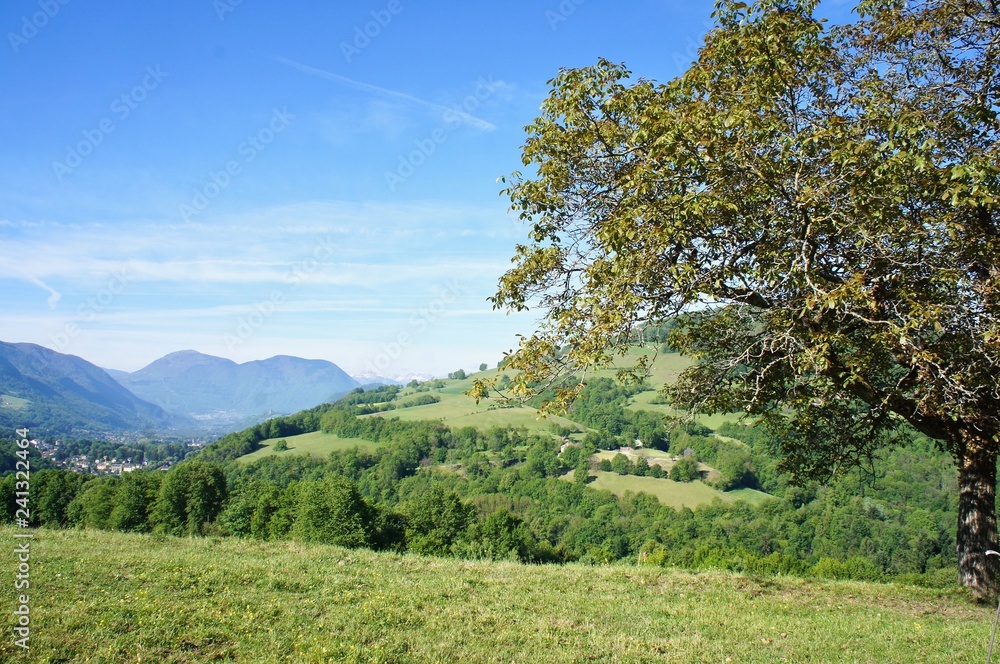 Saint Martin d'Uriage, panorama, Isère