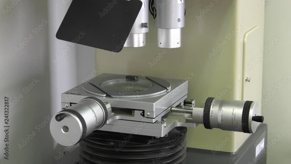 Metallographic research. Nikon's benchtop optical comparator with ...