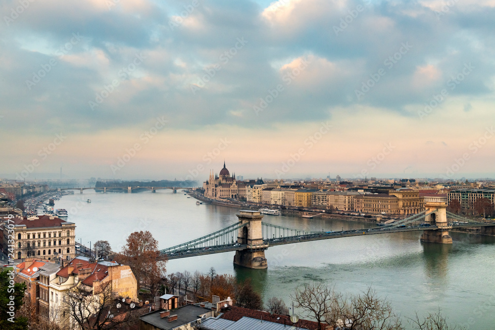 Obraz premium Panorama Budapeszt, Węgry