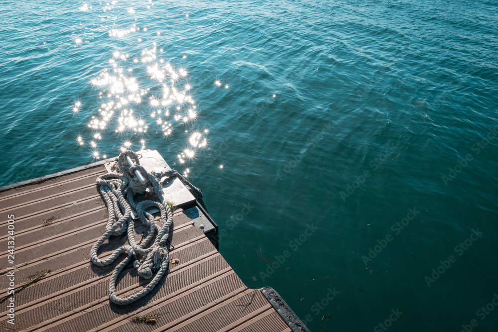 Obraz premium boat in the sea