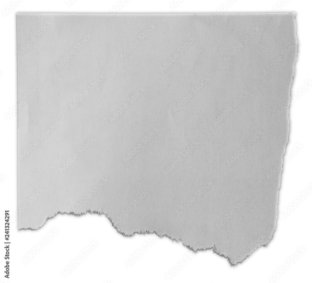 Torn paper piece Torn paper piece