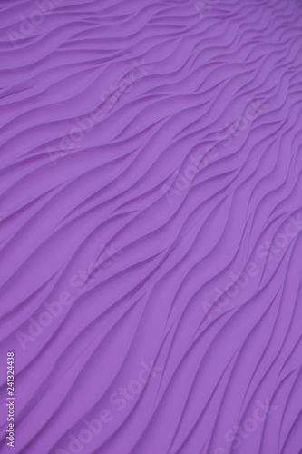 Purple volumetric wavy patterns