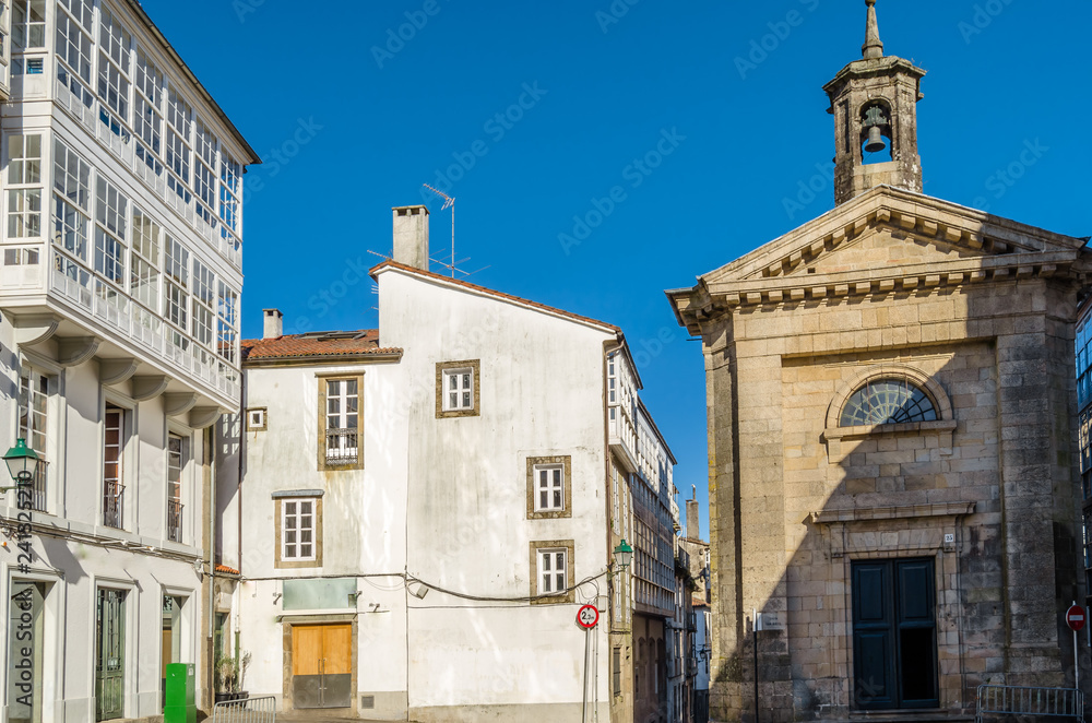Fototapeta premium Church in Santiago de Compostela