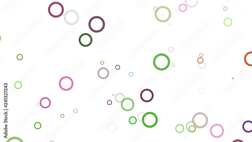 Background of multi-colored circles.