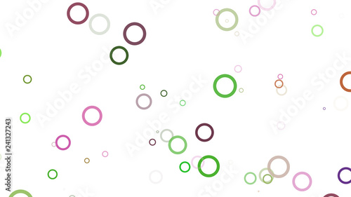 Background of multi-colored circles.