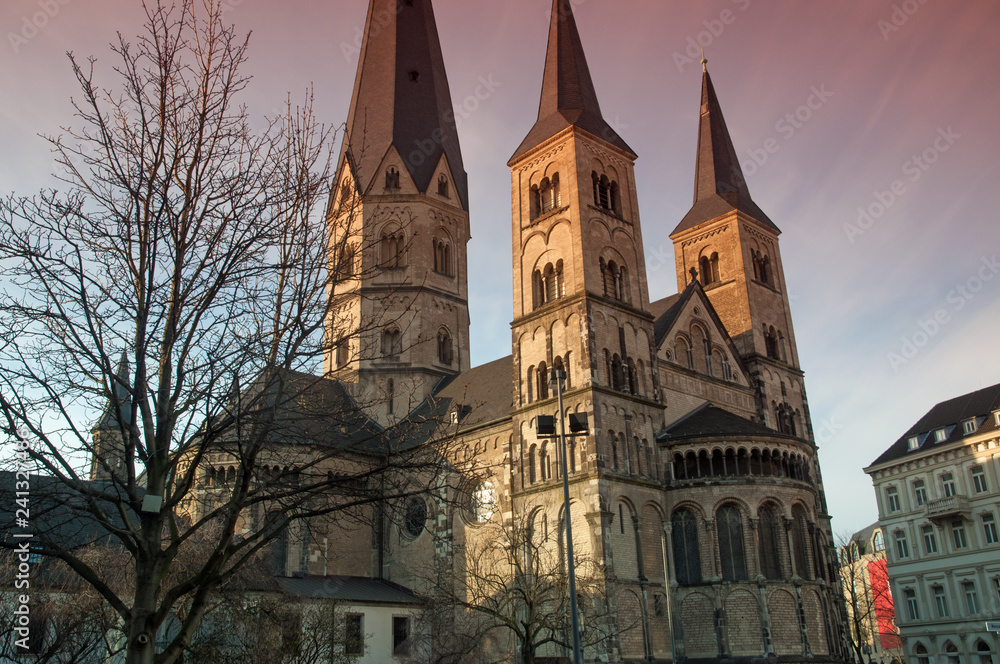 Bonn mit Bonner Münster